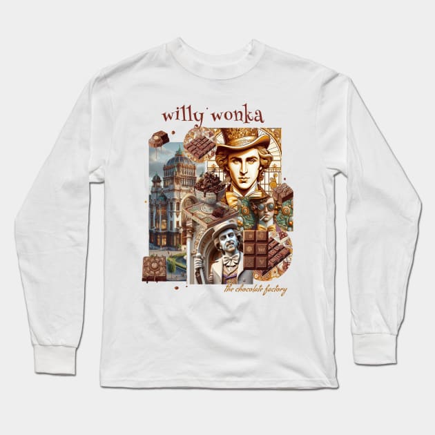 Willy wonka style Long Sleeve T-Shirt by Art to shirt 